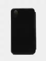 Черный чехол-книжка для Huawei Honor 8s (Хонор 8s), Y5 2019, из экокожи