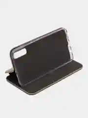 Бордовый чехол-книжка для Samsung Galaxy A 50 (Самсунг А 50), A50 экокожа