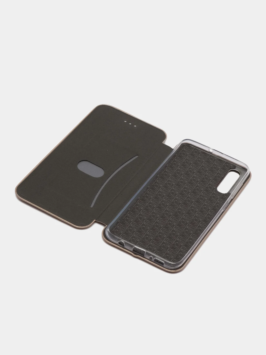 Бордовый чехол-книжка для Samsung Galaxy A 50 (Самсунг А 50), A50 экокожа