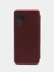 Бордовый чехол-книжка для Samsung Galaxy A 32 (Самсунг А 32), A32 экокожа