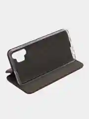 Бордовый чехол-книжка для Samsung Galaxy A 32 (Самсунг А 32), A32 экокожа