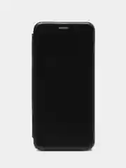 Черный чехол книжка для Samsung Galaxy A 13 (Самсунг Гэлакси А 13), из экокожи