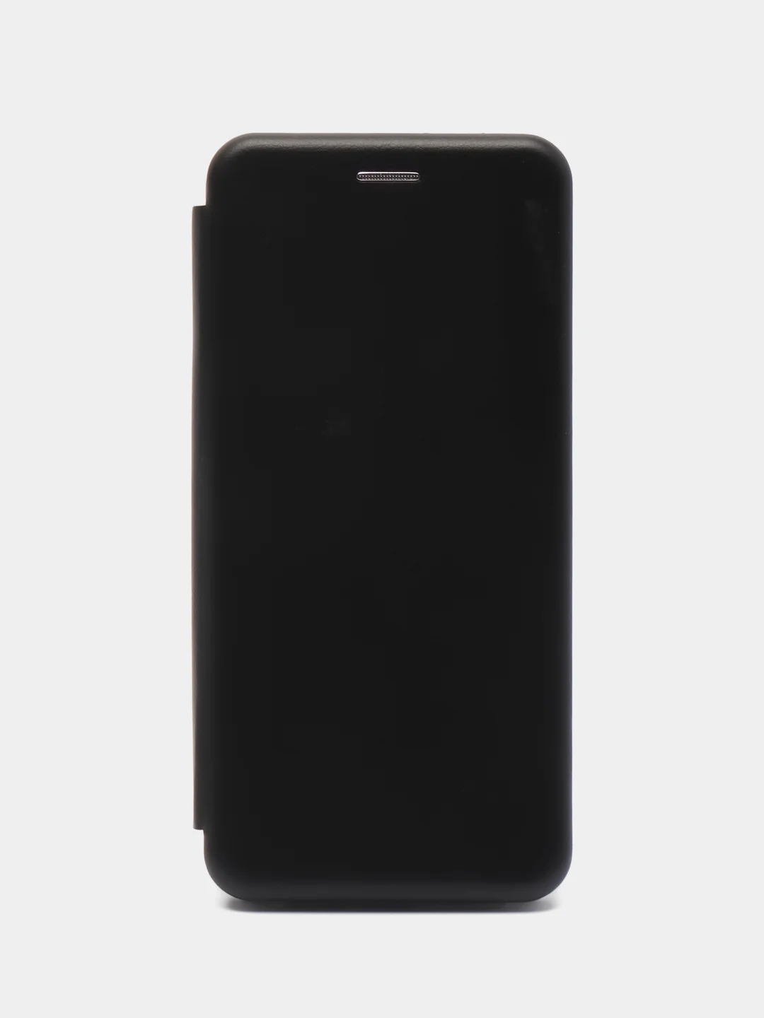 Черный чехол-книжка для Xiaomi Redmi 9 (Редми 9), экокожа