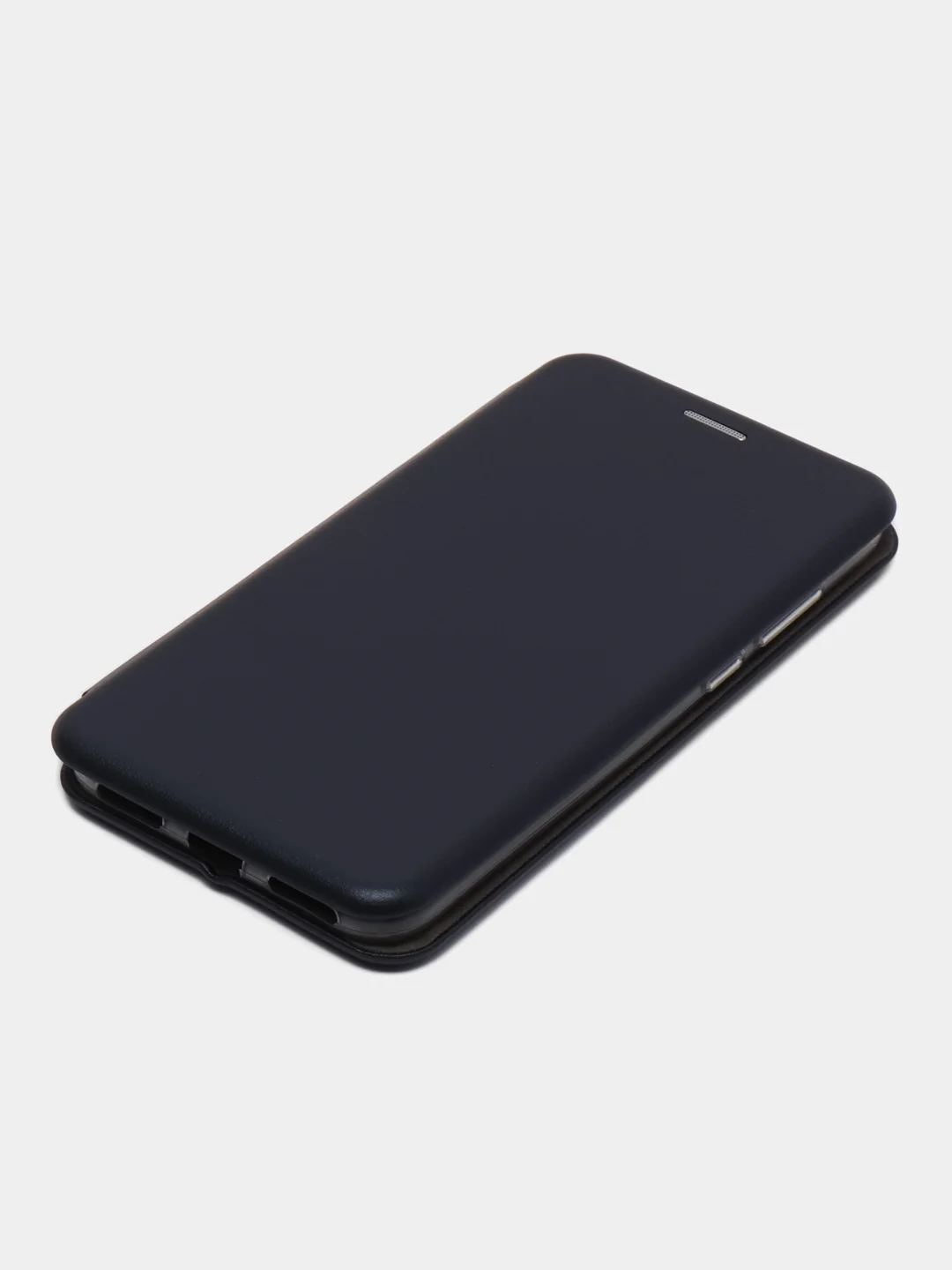 Темно-синий чехол книжка для Huawei Honor 7A Pro (Хонор 7А Про), Y6 2018, экокожа