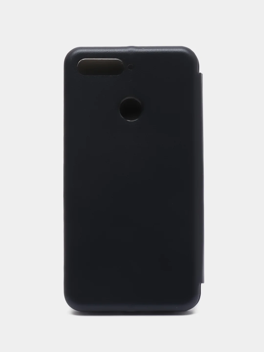 Темно-синий чехол книжка для Huawei Honor 7A Pro (Хонор 7А Про), Y6 2018, экокожа