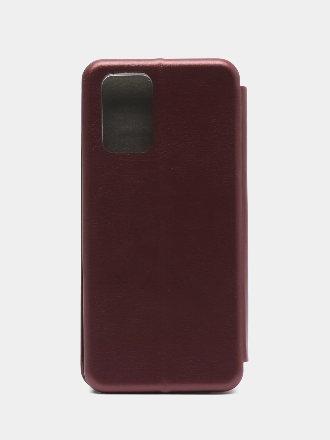 Бордовый чехол-книжка для Realme 8 5G (Реалми 8 5G), из экокожи