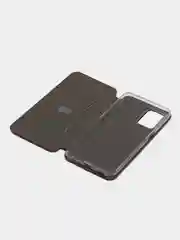 Бордовый чехол-книжка для Realme 8 5G (Реалми 8 5G), из экокожи