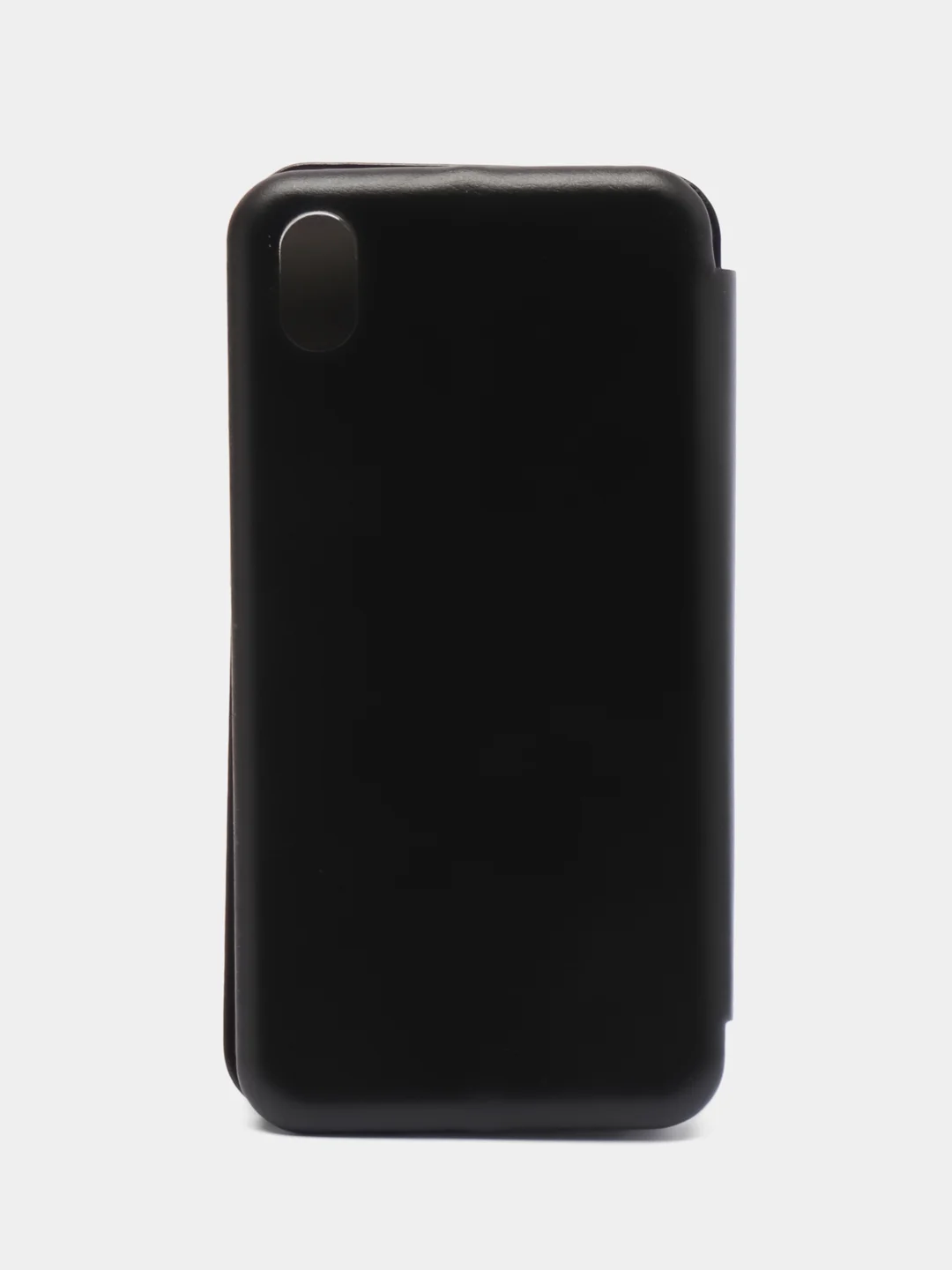 Черный чехол книжка для Xiaomi Redmi 7A (Ксяоми Редми 7A), из экокожи