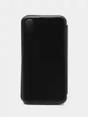 Черный чехол книжка для Xiaomi Redmi 7A (Ксяоми Редми 7A), из экокожи