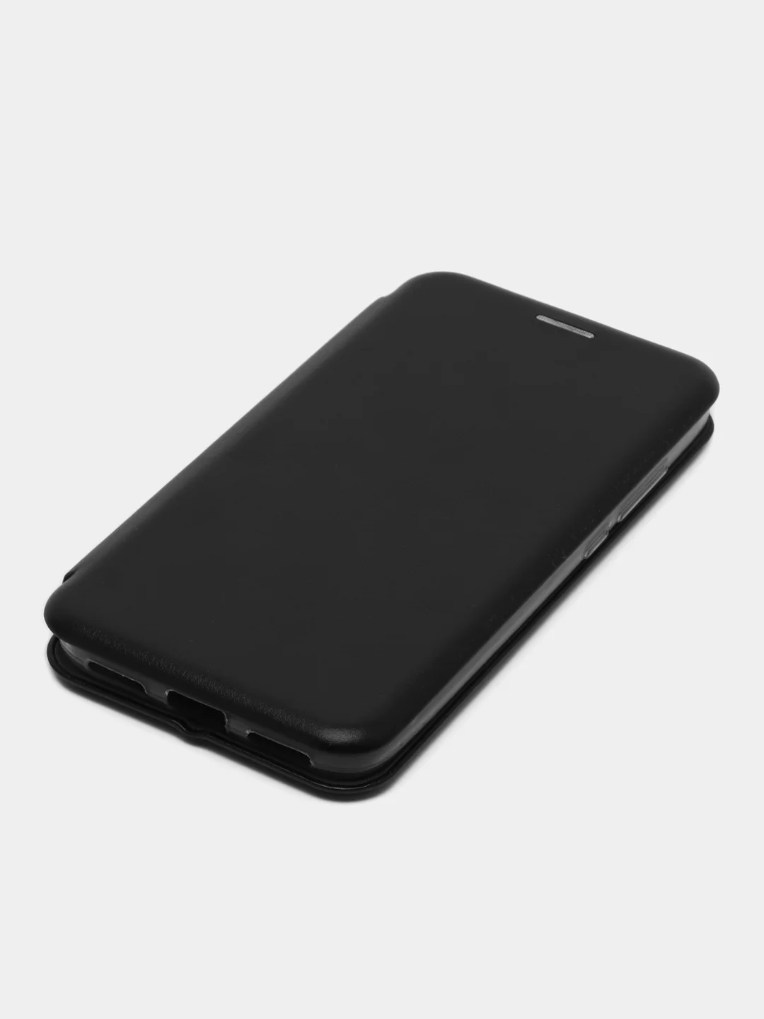 Черный чехол книжка для Xiaomi Redmi 7A (Ксяоми Редми 7A), из экокожи