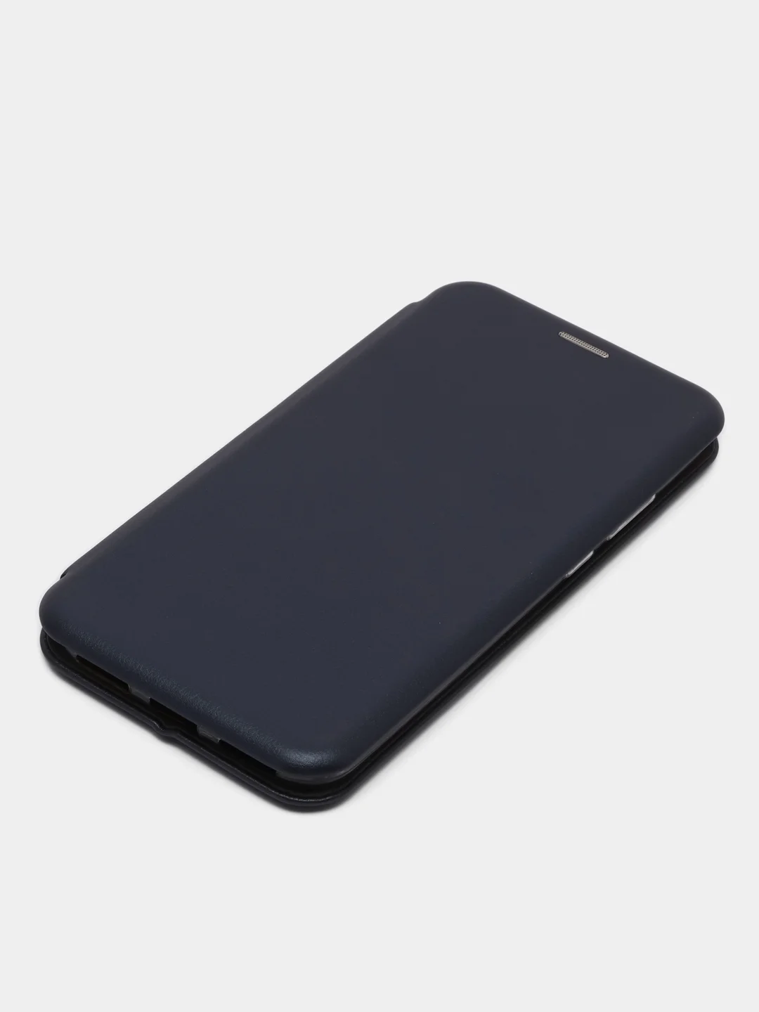 Темно-синий чехол-книжка для Huawei Honor 8A (Хуавей Хонор 8 А), 8A Prime, Y6 2019, Y6s, , из экокожи
