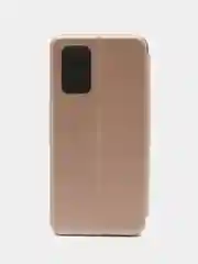 Золотой чехол книжка для Samsung Galaxy A 13 (Самсунг Гэлакси А 13), из экокожи