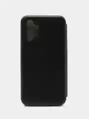 Черный чехол-книжка для Samsung Galaxy A 32 (Самсунг А 32), A32 экокожа