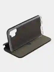 Черный чехол-книжка для Samsung Galaxy A 32 (Самсунг А 32), A32 экокожа