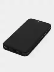 Черный чехол-книжка для Samsung Galaxy A 32 (Самсунг А 32), A32 экокожа