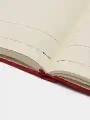 Ежедневник недатированный BRAUBERG Status, А5, под кожу, красный, 160 листов, 113364