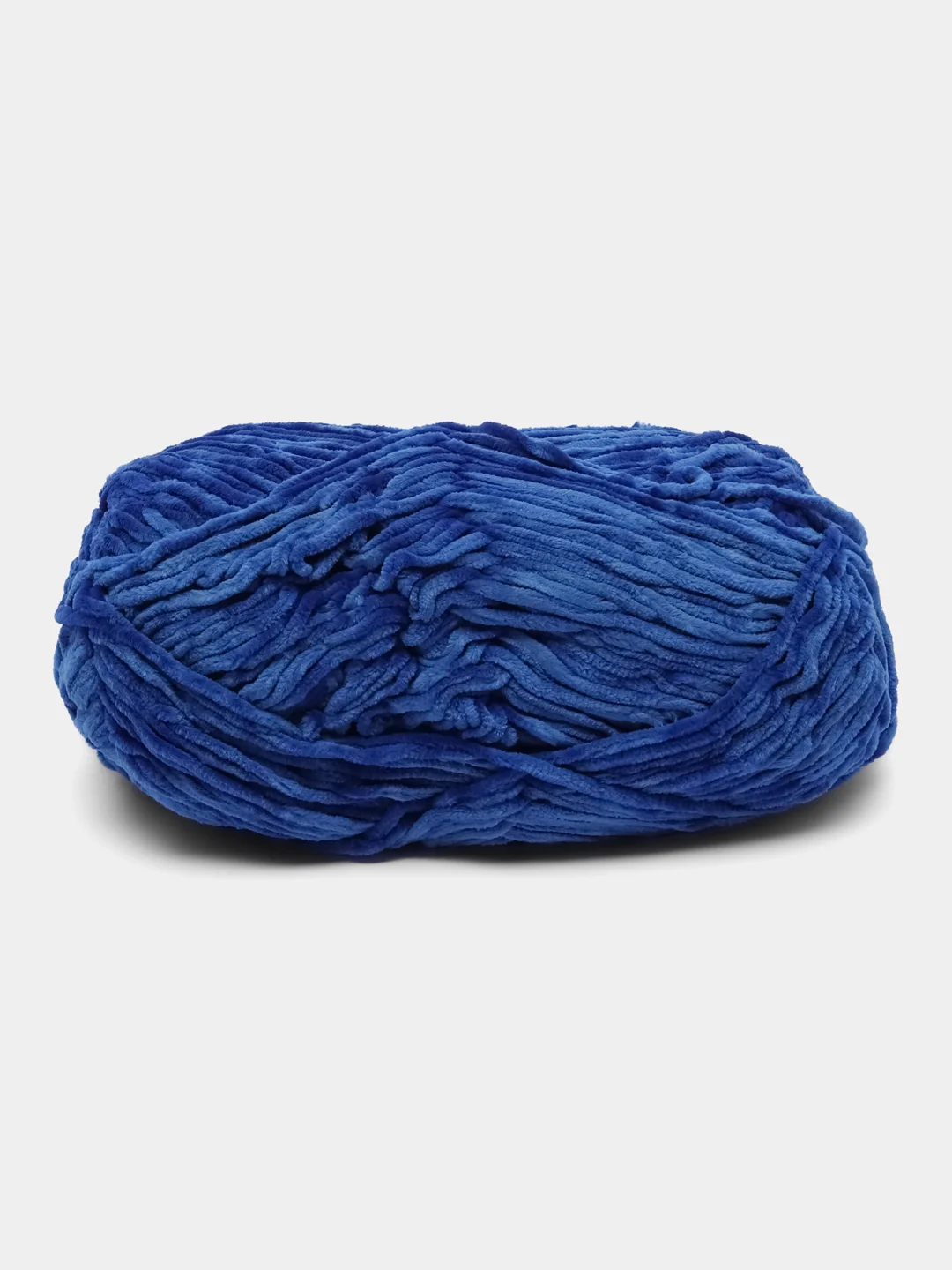 Синий пряжа плюшевая YarnArt Velour, 100 г, 170 м (Пряжа Велюровая)