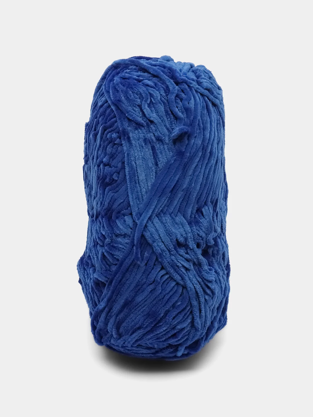 Синий пряжа плюшевая YarnArt Velour, 100 г, 170 м (Пряжа Велюровая)