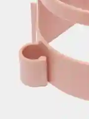 Розовый настенный самоклеящийся держатель-подставка для фена