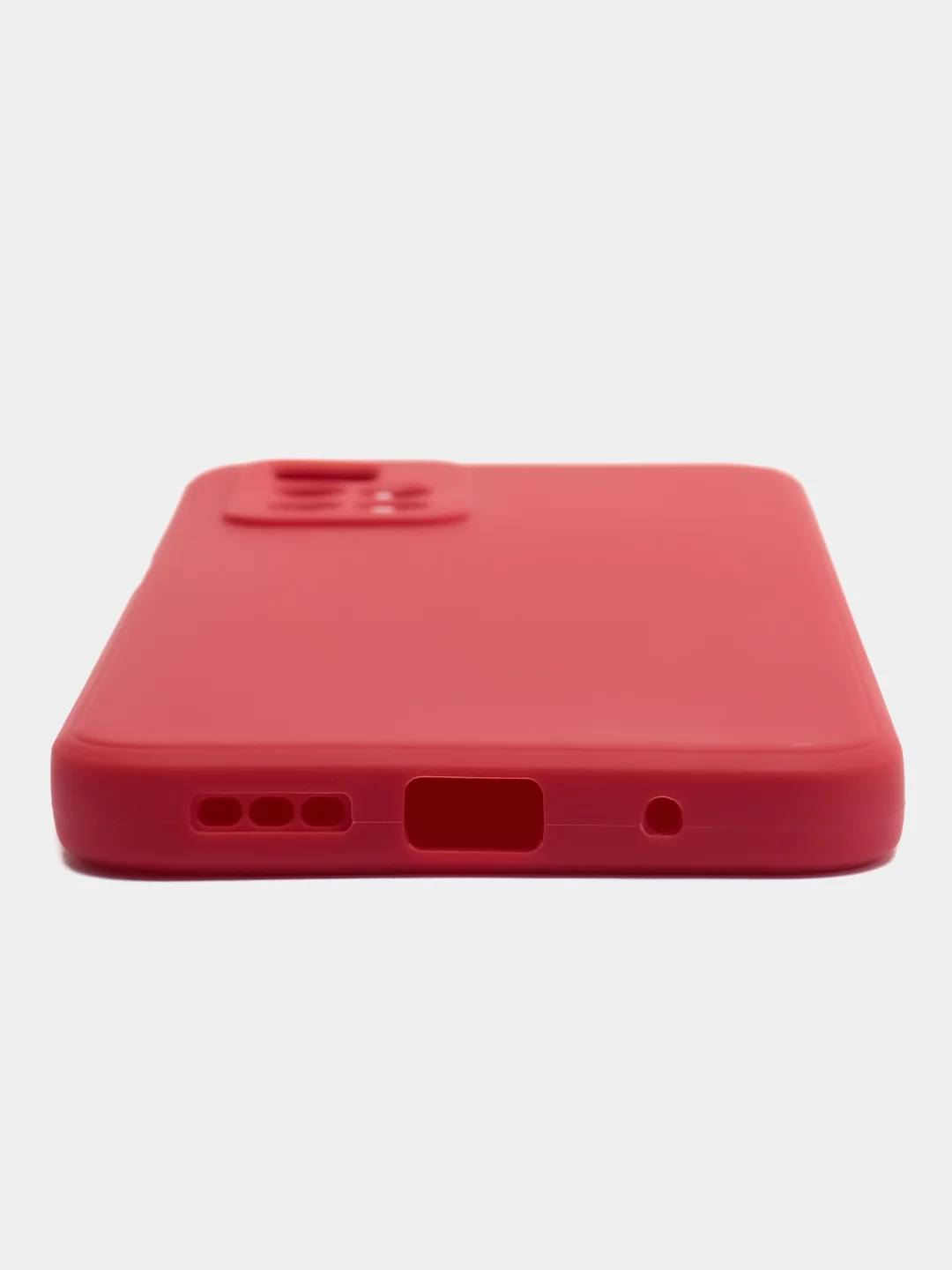 Коралловый силиконовый чехол для Xiaomi Redmi 10 (Редми 10), прозрачный