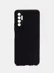 Черный чехол для TECNO Camon 17P (Техно камон 17П), силиконовый, матовый