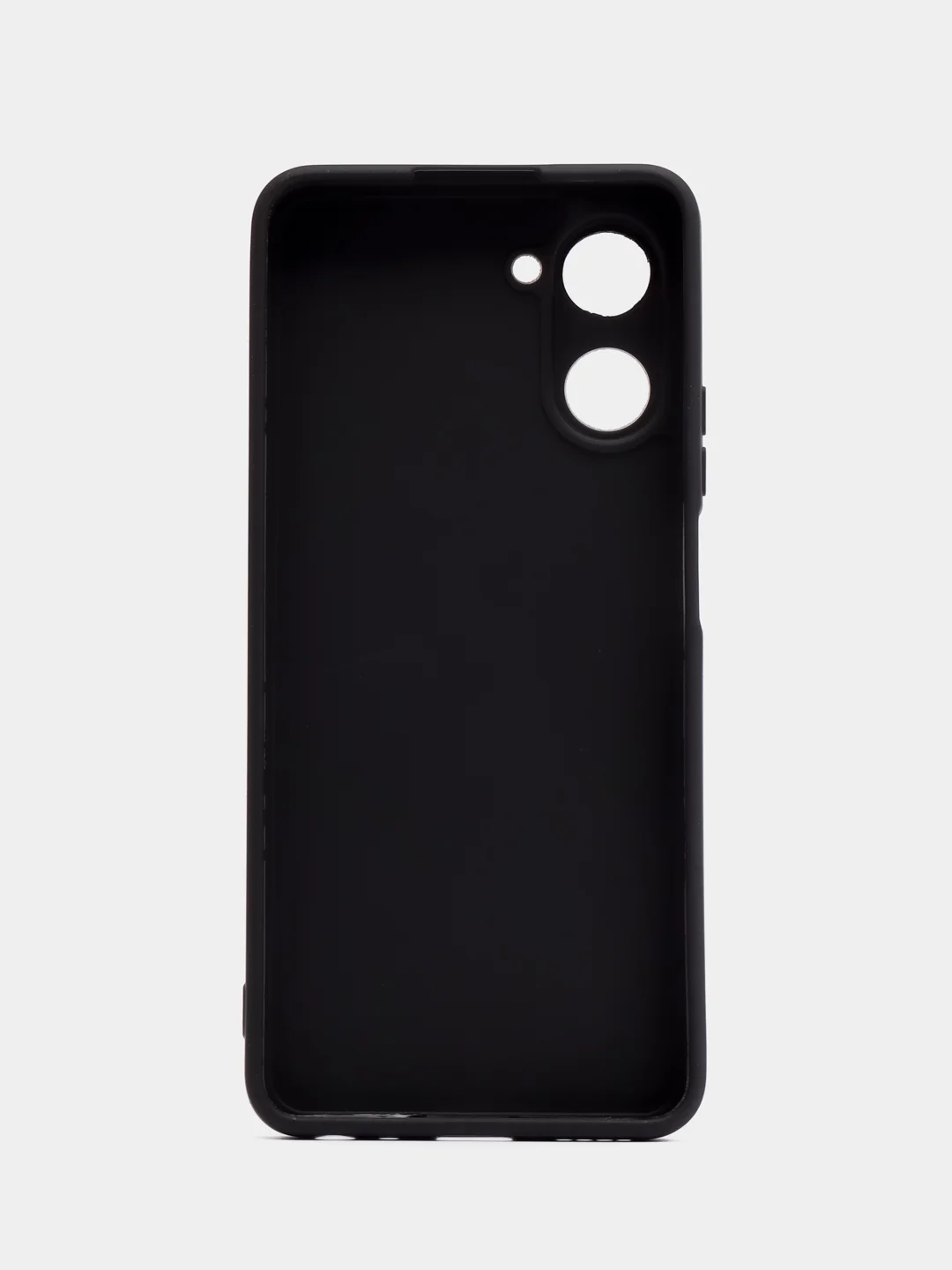 Черный чехол для Realme 10 Pro (Реалми 10 Про) силиконовый, цветной, матовый