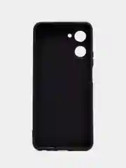 Черный чехол для Realme 10 Pro (Реалми 10 Про) силиконовый, цветной, матовый