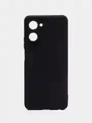 Черный чехол для Realme 10 Pro (Реалми 10 Про) силиконовый, цветной, матовый