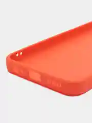 Оранжевый чехол Infinix HOT 20i (Хот 20 ай), прозрачный, силиконовый