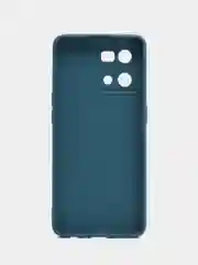 Синий чехол для OPPO Reno 7 4G / Reno 8 4G / Оппо Рено , силиконовый