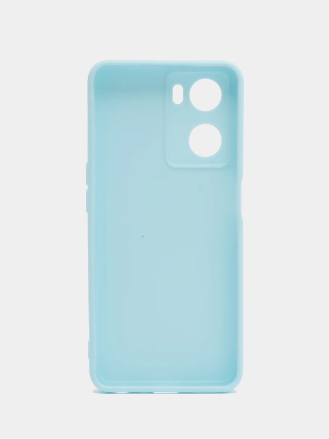 Голубой чехол для Oppo A57S, Oppo A77 4G (Оппо А57С, А77 4Ж), силиконовый, c защитой камеры