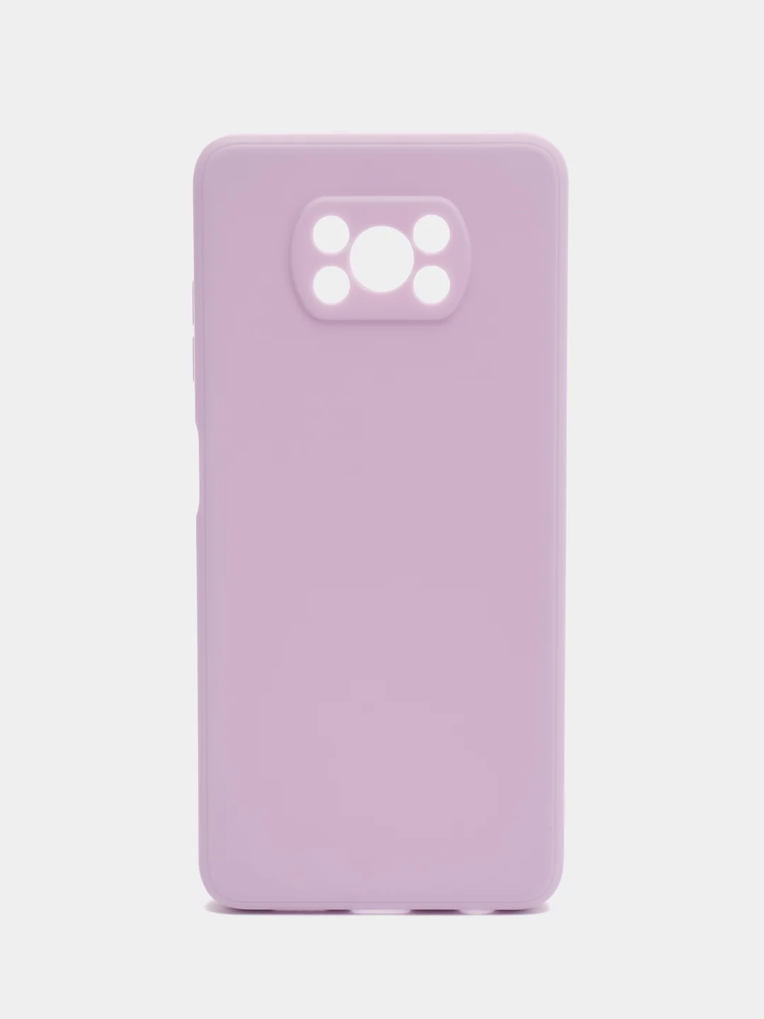 Лавандовый чехол для Xiaomi Poco X3 NFC, Poco X3 Pro (Сяоми Поко Икс3 нфс, Икс3 Про), силиконовый