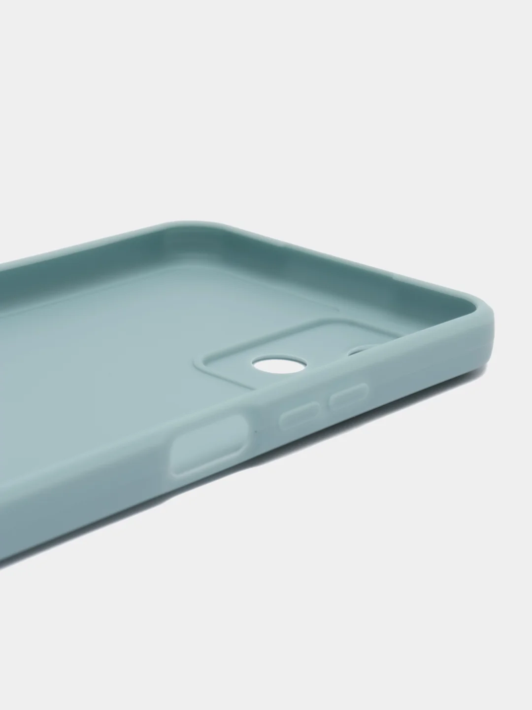 Светло-синий чехол для Vivo Y33s, Y21 2021 (Виво у33С, у21 2021), силиконовый