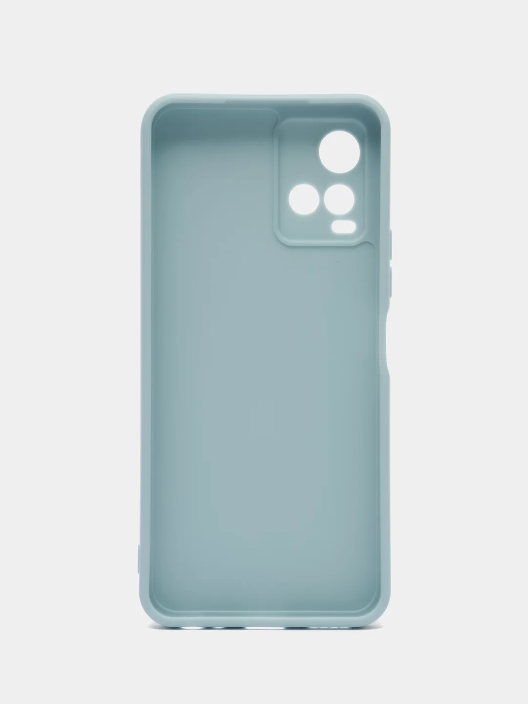Светло-синий чехол для Vivo Y33s, Y21 2021 (Виво у33С, у21 2021), силиконовый