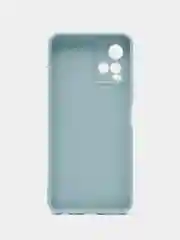 Светло-синий чехол для Vivo Y33s, Y21 2021 (Виво у33С, у21 2021), силиконовый