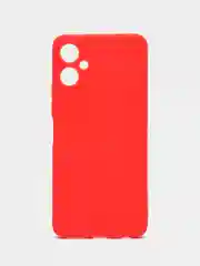 Красный силиконовый чехол для Tecno Spark 9 Pro (Техно Спарк 9 Про) , прозрачный