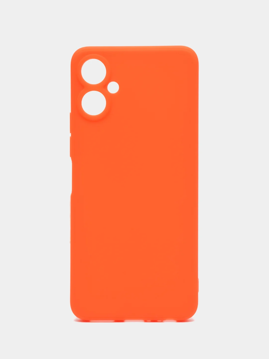 Оранжевый силиконовый чехол для Tecno Spark 9 Pro (Техно Спарк 9 Про) , прозрачный