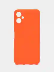 Оранжевый силиконовый чехол для Tecno Spark 9 Pro (Техно Спарк 9 Про) , прозрачный