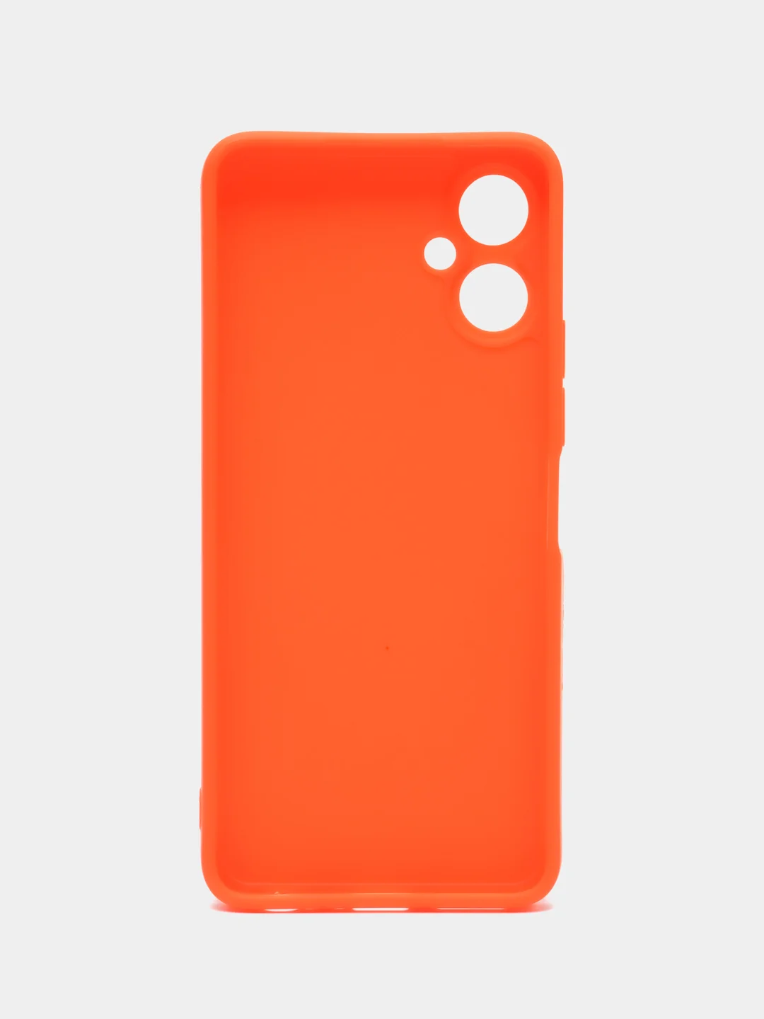 Оранжевый силиконовый чехол для Tecno Spark 9 Pro (Техно Спарк 9 Про) , прозрачный