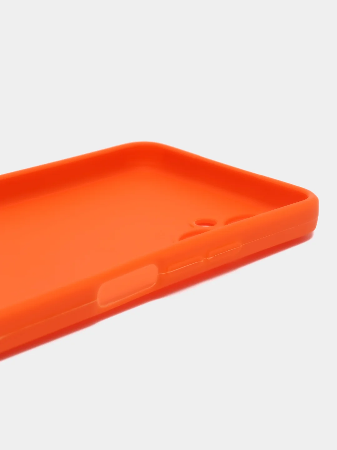 Оранжевый силиконовый чехол для Tecno Spark 9 Pro (Техно Спарк 9 Про) , прозрачный