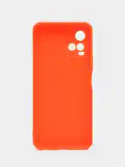 Оранжевый чехол для Vivo Y33s, Y21 2021 (Виво у33С, у21 2021), силиконовый