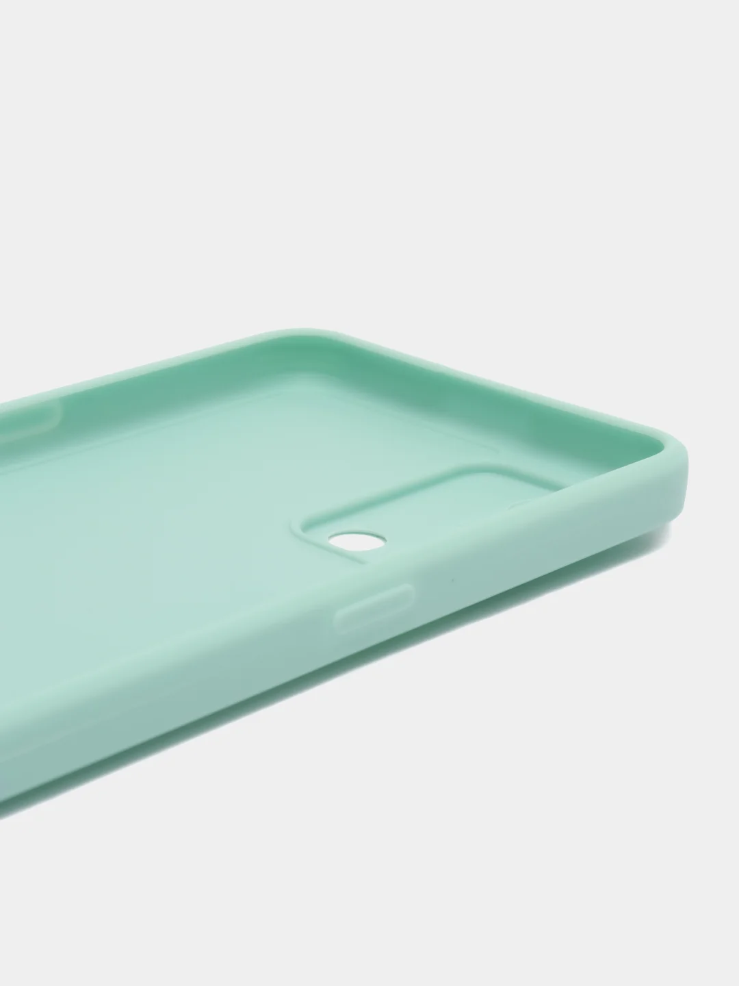 Мятный чехол OPPO A74 4G (Оппо А74, 4джи), силиконовый