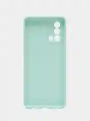 Мятный чехол OPPO A74 4G (Оппо А74, 4джи), силиконовый