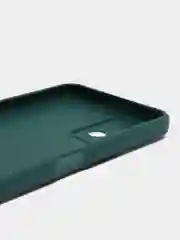 Тёмно-зелёный чехол для Vivo Y33s, Y21 2021 (Виво у33С, у21 2021), силиконовый