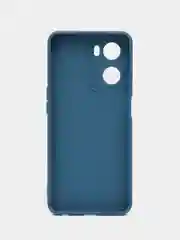 Синий чехол для Oppo A57S, Oppo A77 4G (Оппо А57С, А77 4Ж), силиконовый, c защитой камеры