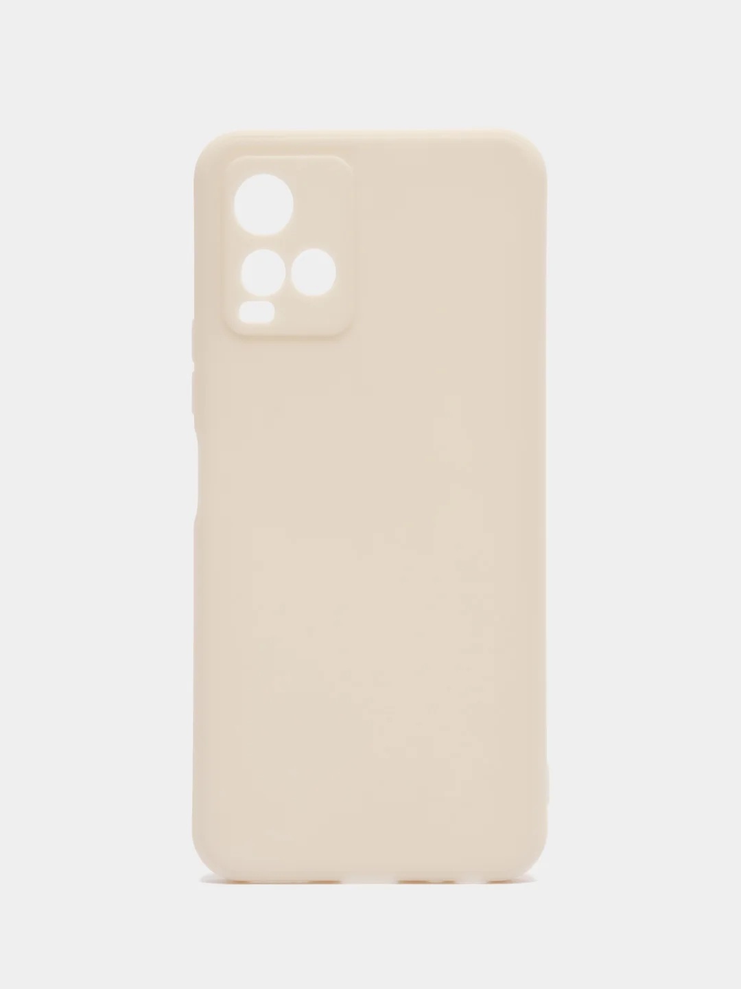 Молочный чехол для Vivo Y33s, Y21 2021 (Виво у33С, у21 2021), силиконовый