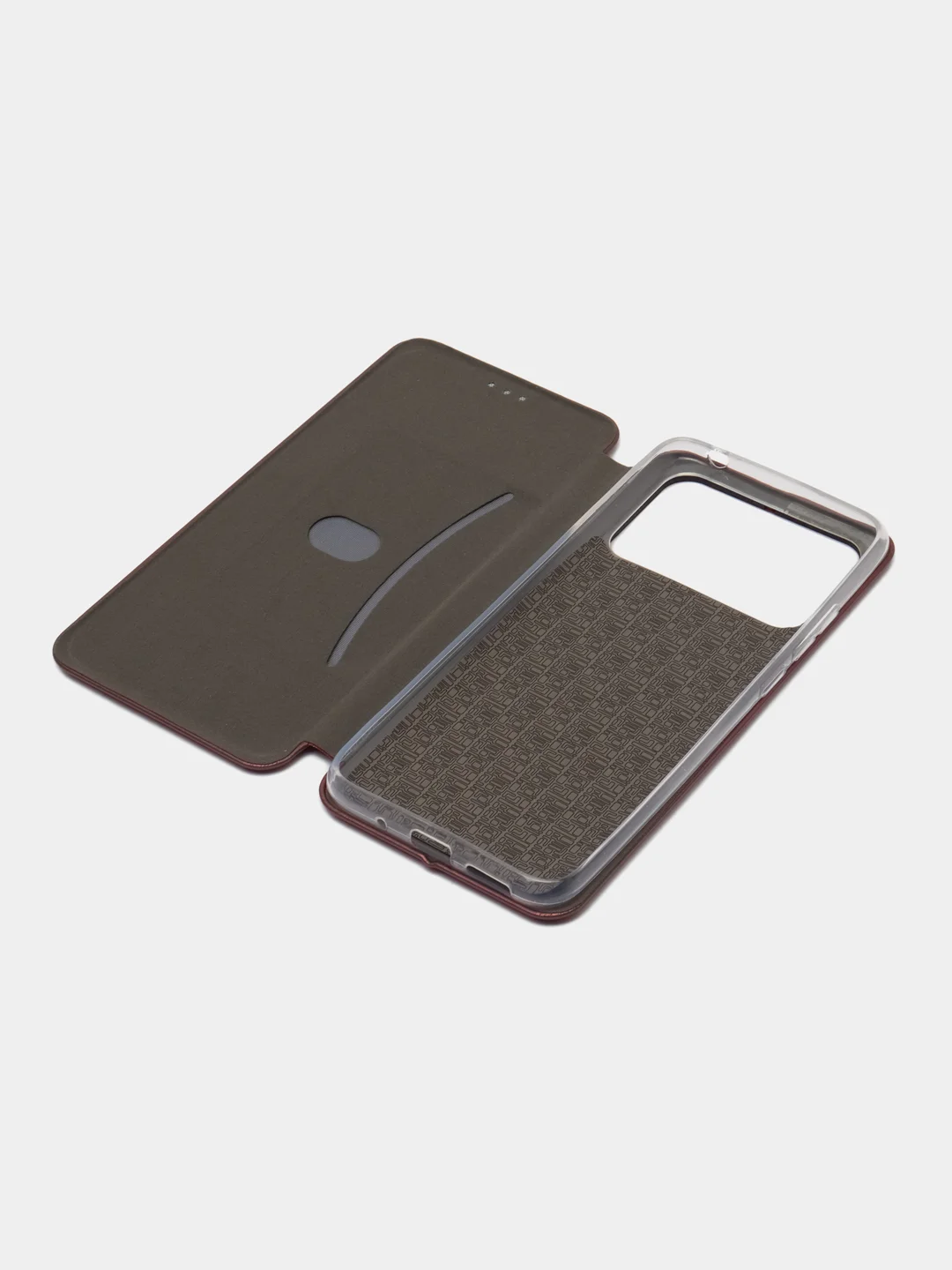 Багровый чехол книжка Xiaomi Redmi 10C, POCO C40, на магните, с функцией подставки