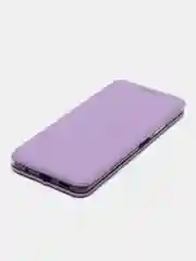 Сиреневый чехол книжка Xiaomi Redmi Note 10 PRO, Note 10 PRO MAXс функцией подставки