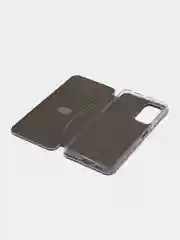 Сиреневый чехол книжка Xiaomi Redmi Note 10 PRO, Note 10 PRO MAXс функцией подставки