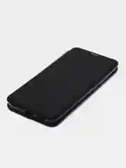 Черный чехол книжка Xiaomi Redmi 10C, POCO C40, на магните, с функцией подставки